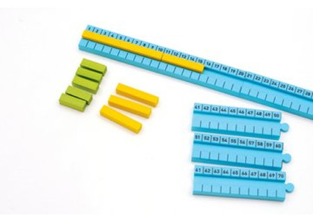 Numicon brojevna staza za Cuisenairove štapiće 1 – 100 cm
