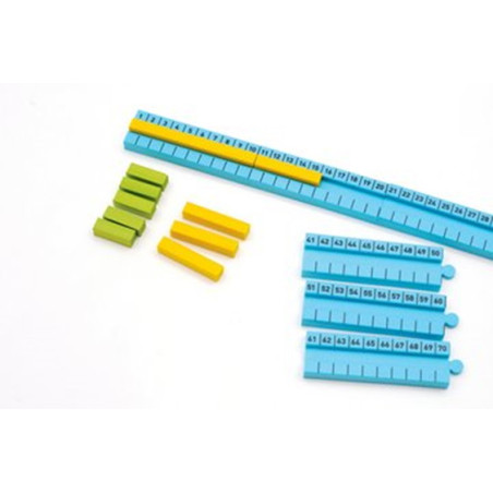 Numicon brojevna staza za Cuisenairove štapiće 1 – 100 cm