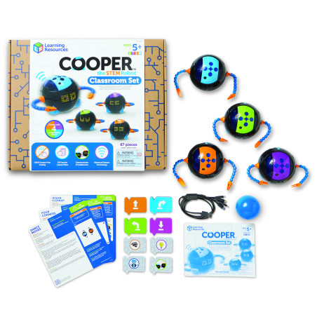STEM robot Cooper – komplet za učionicu — slika 3
