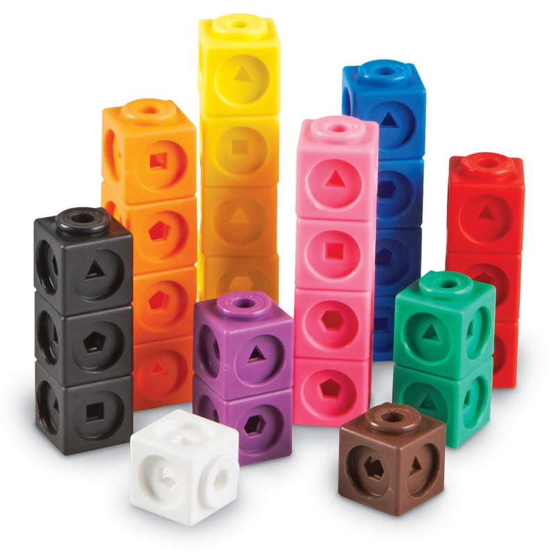 MathLink® Kockice brojalice, Set od 100