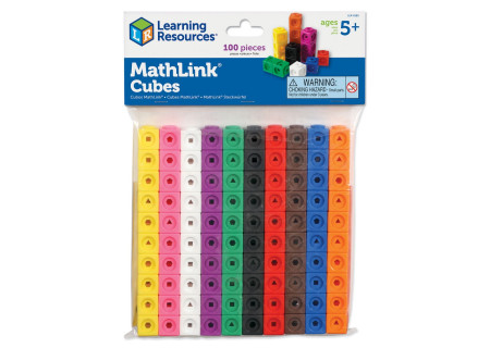 MathLink® Kockice brojalice, Set od 100