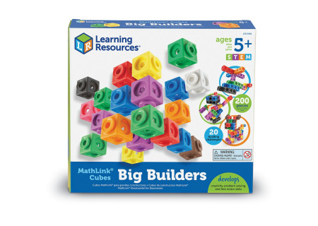 MathLink® kockice brojalice – Big Builders