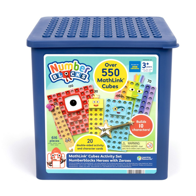 MathLink® kockice brojalice – Numberblocks™ Heroji desetica (10–100)