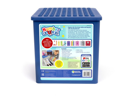 MathLink® kockice brojalice – Numberblocks™ Heroji desetica (10–100)