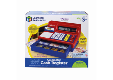 Pretend & Play® blagajna s kalkulatorom i euro novcem