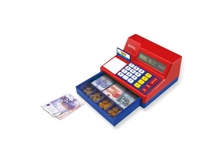 Pretend & Play® blagajna s kalkulatorom i euro novcem