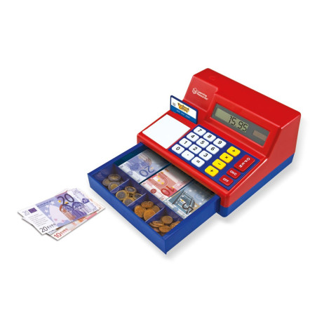 Pretend & Play® blagajna s kalkulatorom i euro novcem — slika 3