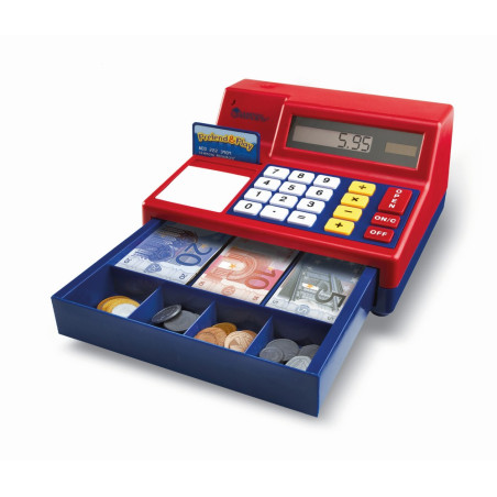 Pretend & Play® blagajna s kalkulatorom i euro novcem — slika 4