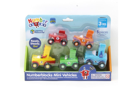 Numberblocks® Mini Vehicles – vozila s likovima 1–5