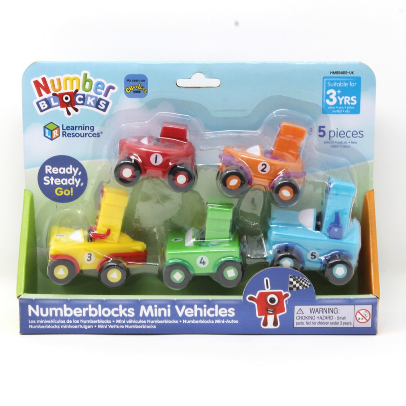 Numberblocks® Mini Vehicles – vozila s likovima 1–5