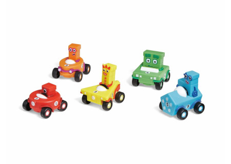 Numberblocks® Mini Vehicles – vozila s likovima 1–5
