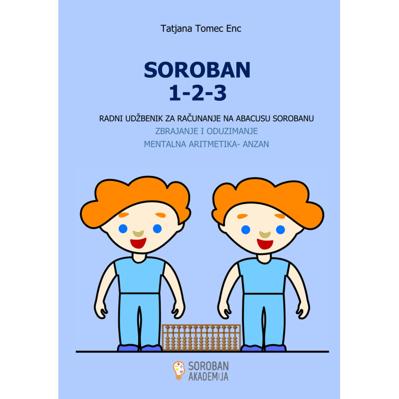 Radni udžbenik SOROBAN 1-2-3