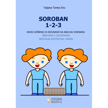 Radni udžbenik SOROBAN 1-2-3