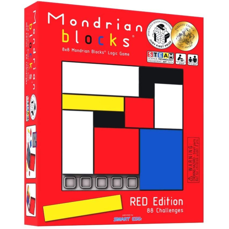 Mondrian Blocks - Crveno izdanje